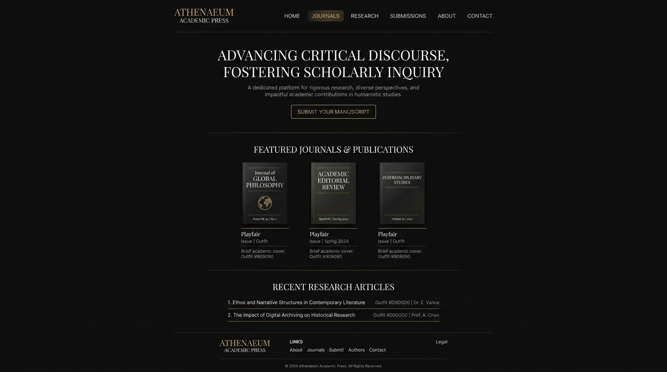 Editorial Serif Finish Mockup